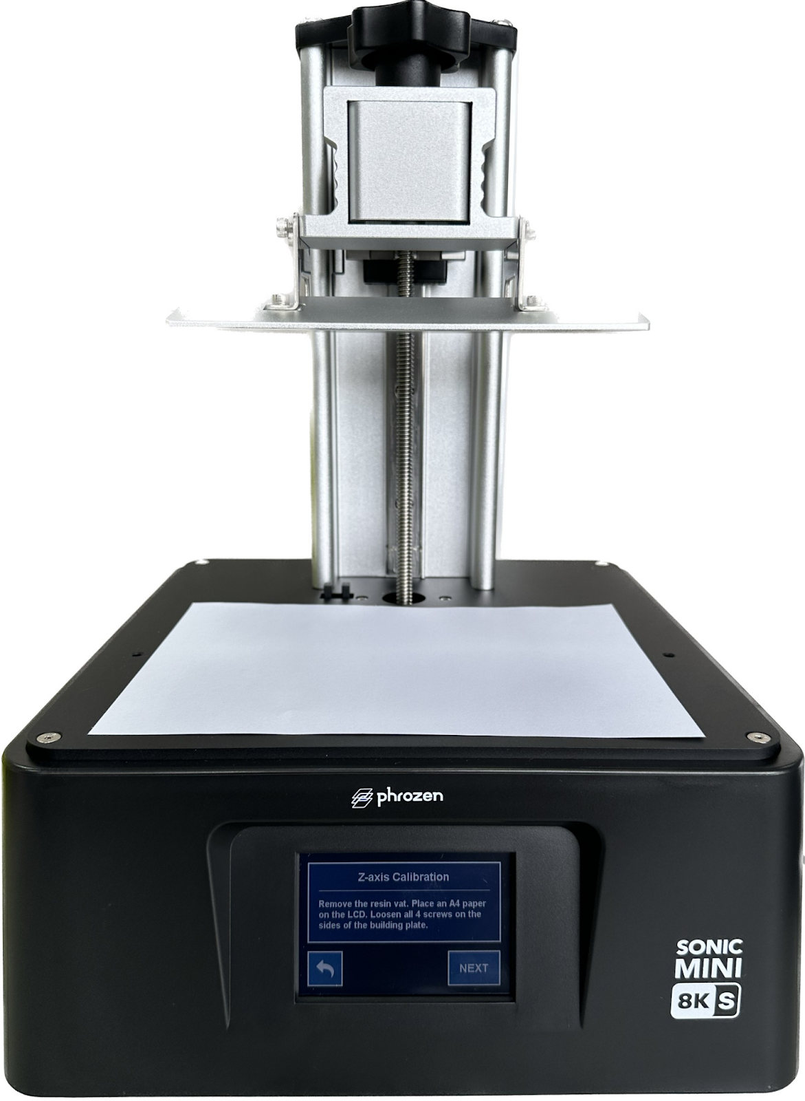 Sonic Mini 8K S] Z-axis Calibration – Phrozen Help Center