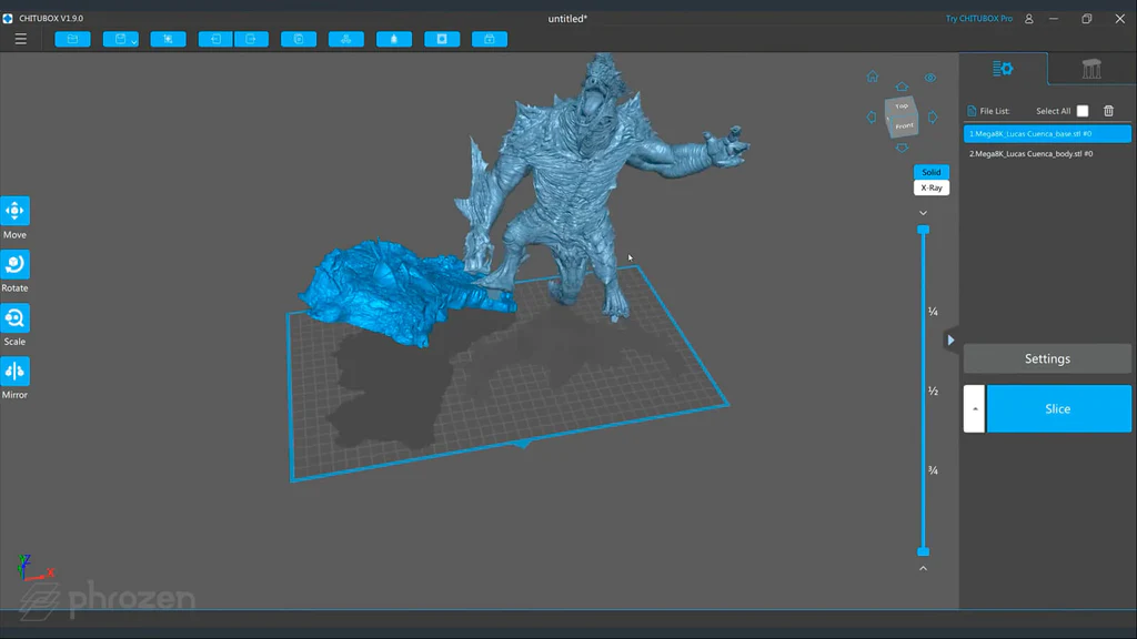 Sonic Mega 8K] Tips & Tricks to Slice Your Models – Phrozen Help